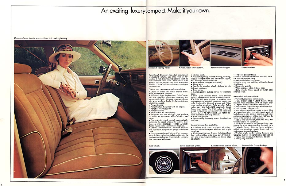 1977 Chevrolet Nova Concours Brochure Page 3